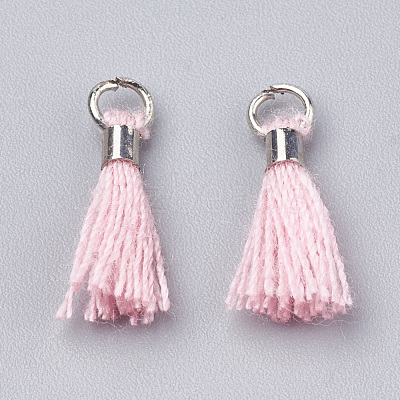Polycotton(Polyester Cotton) Tassel Pendant Decorations FIND-S275-27P-1