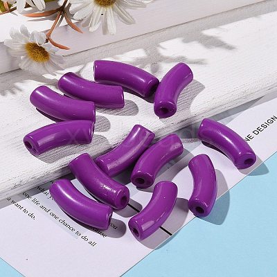 Opaque Acrylic Beads SACR-S677-037-1