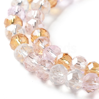 Glass Beads Strands EGLA-A034-M6mm-23-1
