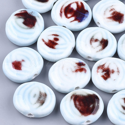 Handmade Porcelain Beads PORC-S498-45J-1
