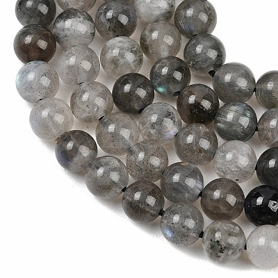 Natural Labradorite Beads Strands G-Z133-A01-7mm-02-1