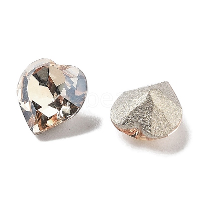 K9 Glass Rhinestone Cabochons GLAA-H034-02C-001GS-1