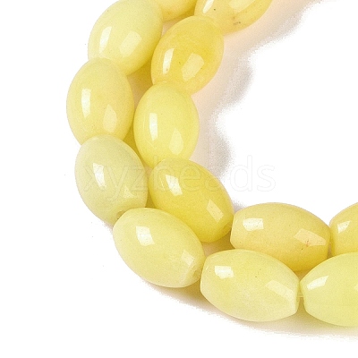 Natural Yellow Jade Beads Strands G-K362-I10-05-1