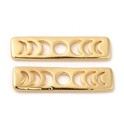 Brass Moon Phase Bar Links KK-H756-01G-1