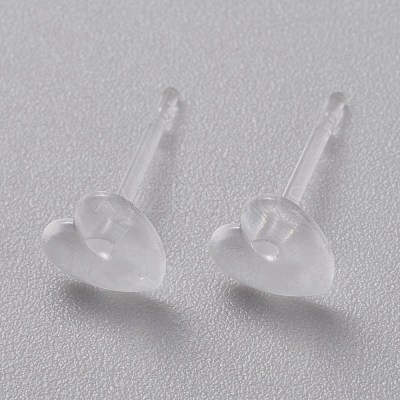 Eco-Friendly Plastic Stud Earrings EJEW-H120-03A-02-1