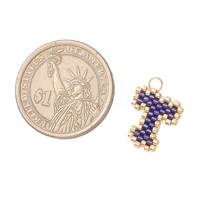 Handmade MIYUKI Seed Beads PALLOY-MZ00867-20-1