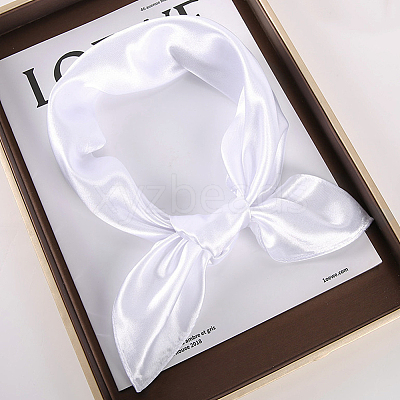 Detachable Satin Lady's Scarf AJEW-WH20072-79C-1