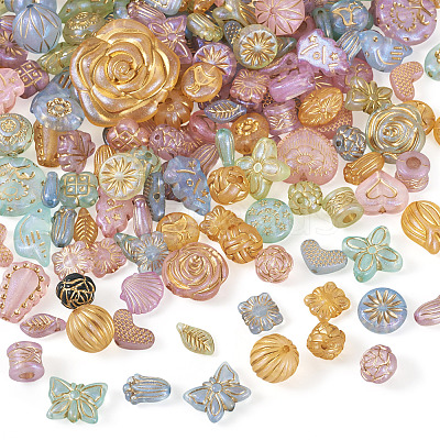 100G Transparent Acrylic Beads OACR-BT0001-05F-1