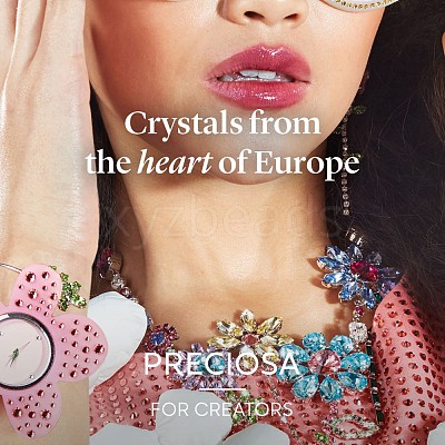Preciosa® MAXIMA Crystal Round Stones X-PRC-RASS47-60010-1