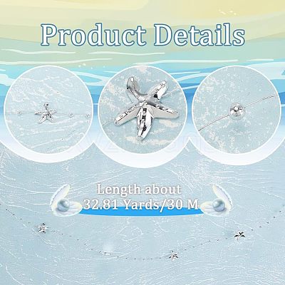ABS Plastic Beads Ribbons OCOR-WH0066-82B-1