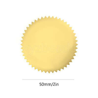 Self Adhesive Gold Foil Embossed Stickers DIY-WH0211-063-1