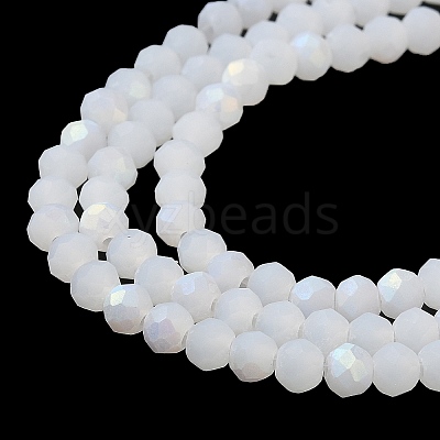 Imitation Jade Glass Beads Strands EGLA-A034-J3mm-MB05-1