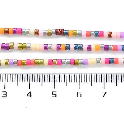 Handmade Lampwork Beads Strands X-LAMP-L078-008K-1