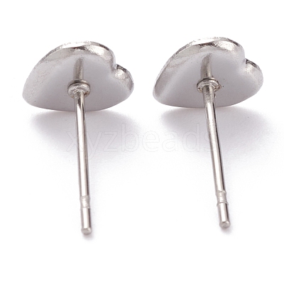Non-Tarnish 304 Stainless Steel Stud Earring Settings STAS-J032-13-1