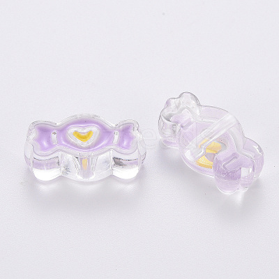 Transparent Acrylic Beads LS-MACR-S374-05A-01-1
