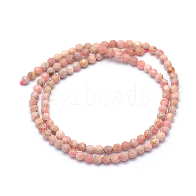 Natural Rhodonite Beads Strands G-E411-11C-3mm-1