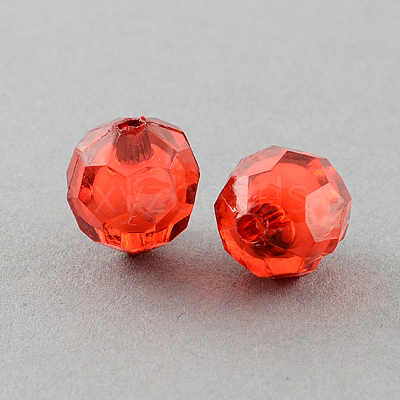 Transparent Acrylic Beads TACR-S113-15mm-15-1