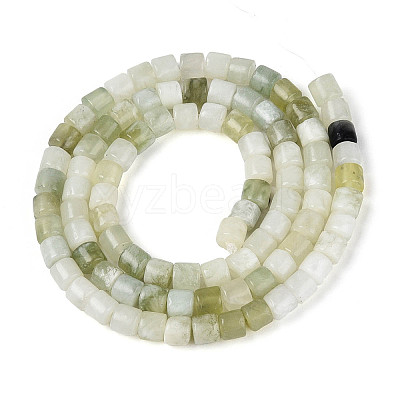 Natural Xiuyan Jade Beads Strands G-T141-86B-01-1