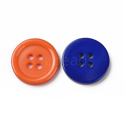 Resin Buttons RESI-D030-18mm-M-1
