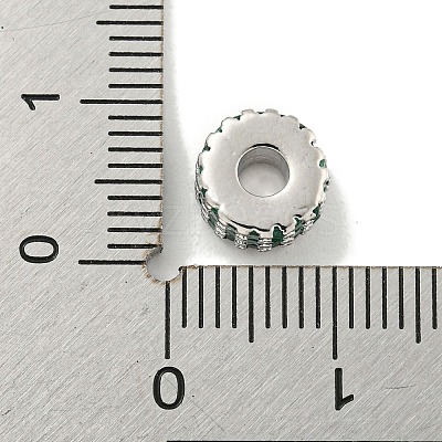 Rack Plating Brass with Cubic Zirconia Beads KK-B091-04B-1