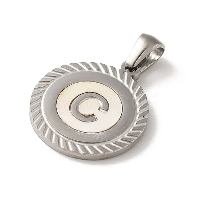 304 Stainless Steel Pendants STAS-I204-C-P-1