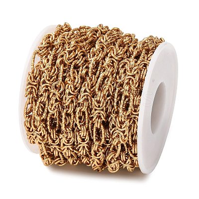304 Stainless Steel Knot Link Chains CHS-A021-06A-G-1