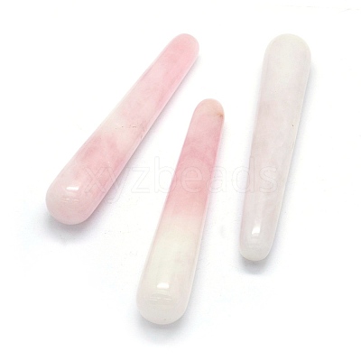 Natural Rose Quartz Massage Sticks G-O175-04-1