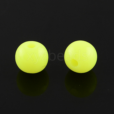 Fluorescence Chunky Acrylic Beads MACR-R517-20mm-01-1