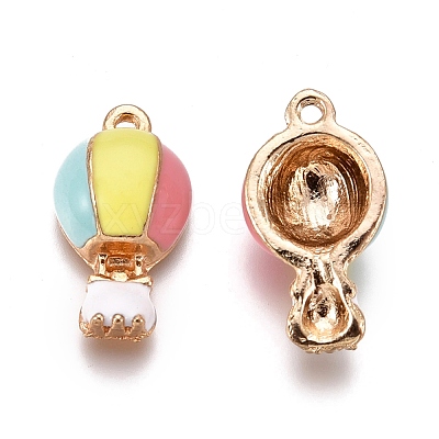 Alloy Enamel Pendants X-ENAM-I044-09C-1