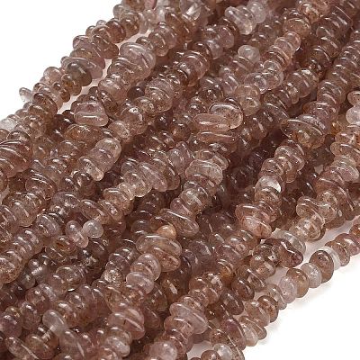 Natural Strawberry Quartz Beads Strands G-D346-01A-1