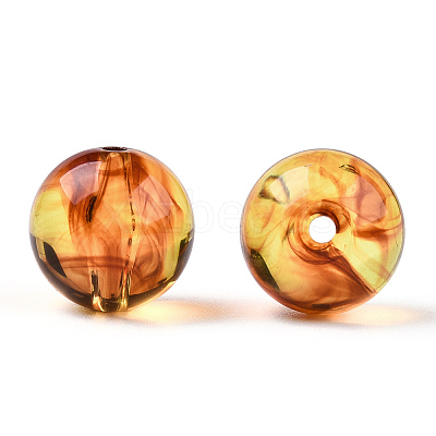 Transparent Acrylic Beads TACR-N018-03D-1