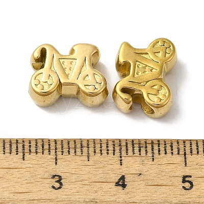 304 Stainless Steel European Beads STAS-I305-198G-1