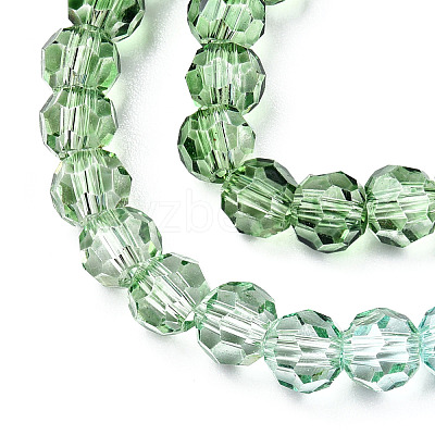 Transparent Glass Beads Strands GLAA-E036-07L-1