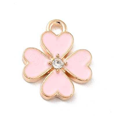 Alloy Enamel Pendants ENAM-D028-01KCG-01-1
