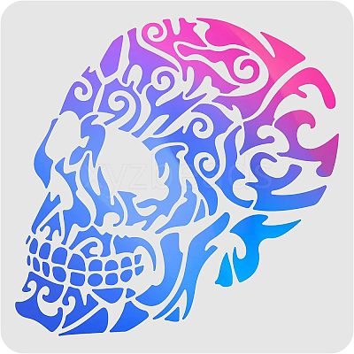 Plastic Reusable Drawing Painting Stencils Templates DIY-WH0172-182-1