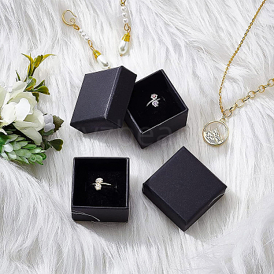 Kraft Paper Cardboard Jewelry Boxes CBOX-BC0001-13A-1
