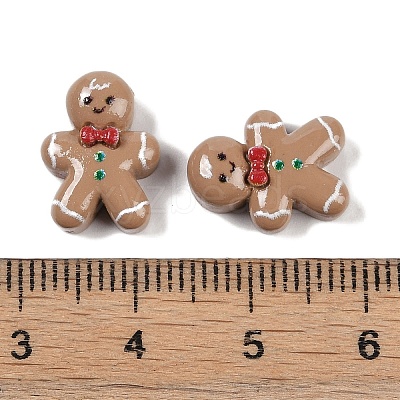 Christmas Opaque Resin Decoden Cabochons X-CRES-M036-03R-1
