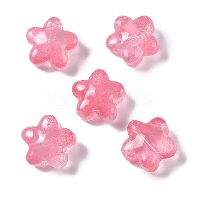 Baking Paint Glass Beads LS-GLAA-S202-10G-1