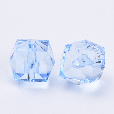 Transparent Acrylic Beads TACR-Q259-12mm-V41-1