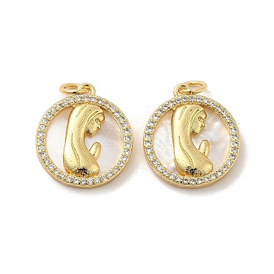 Brass Pendants KK-I656-35G-01-1