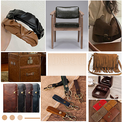 Leather Fabric DIY-WH0002-79D-03-1