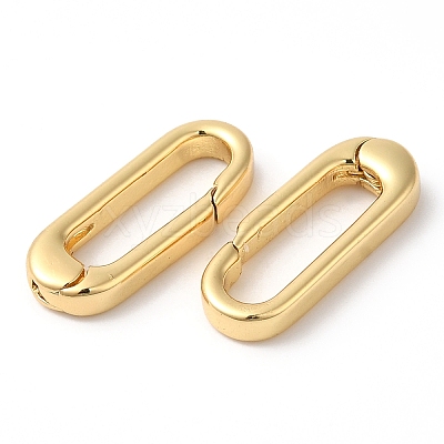 Brass Spring Gate Rings X-KK-R143-28G-1