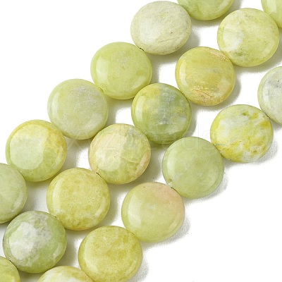 Natural Lemon Jade Beads Strands G-K365-A03-01-1