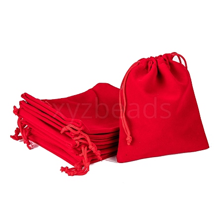 Rectangle Velvet Pouches X1-TP-R002-10x12-04-1