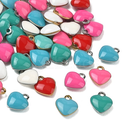 Stainless Steel Charms PW-WG0E535-M-1