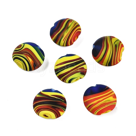 Opaque Handmade Lampwork Beads BLOW-D006-04D-1