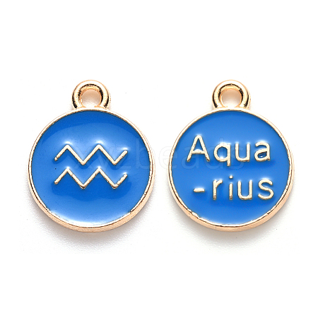 Alloy Enamel Pendants LS-ENAM-S124-01A-02J-1