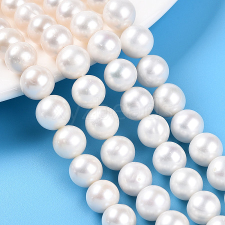 Natural Cultured Freshwater Pearl Beads Strands PEAR-N016-10A-1