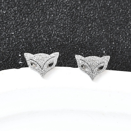 304 Stainless Steel Stud Earrings EJEW-H161-01P-A-1