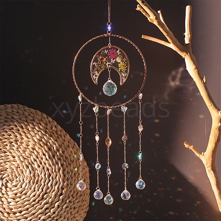 Teardrop Glass Suncatchers PW-WGB64FC-01-1